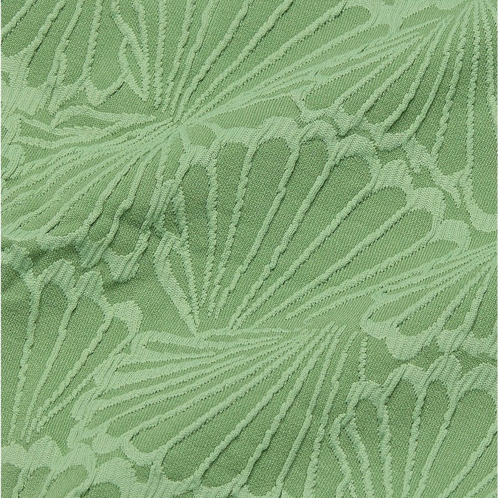 Green Shell Pattern Bikini Bottom - Picture 4 of 5